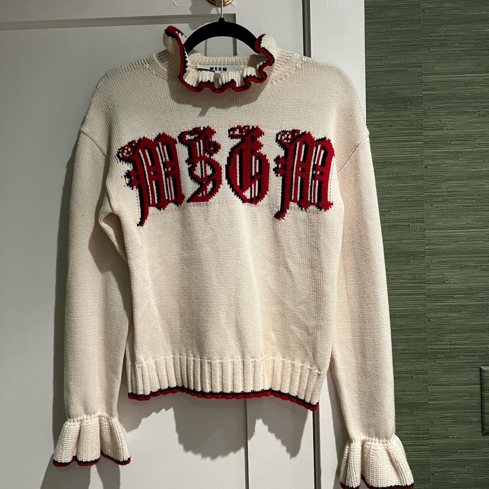 MSGM Knit logo sweater